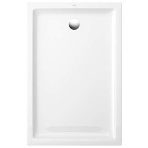 Villeroy & Boch O.Novo Plus Duschwanne 6210G401 120 x 90 x 6 cm, weiß mit Antirutsch