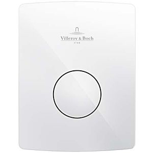 Villeroy & Boch ViConnect Urinal-Betätigungsplatte 92194468 weiß, Kunststoff