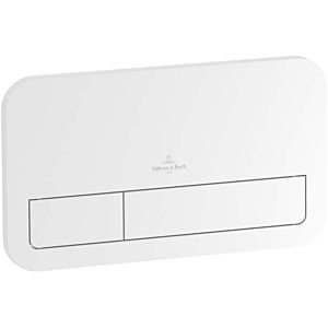 Villeroy & Boch ViConnect E200 92249068 plaque de commande, blanc, en plastique