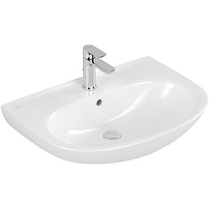 Villeroy and Boch O.novo washbasin 4A406601 65x48cm, oval, tap hole without overflow, white