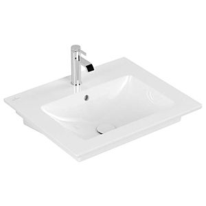 Villeroy & Boch Venticello Waschtisch 412460R1 60x50 cm, weiss Ceamicplus, mit Hahnloch