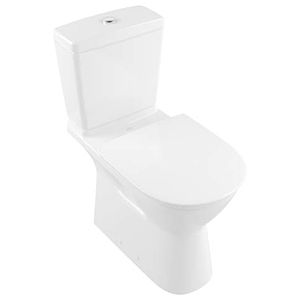 Villeroy und Boch ViCare Stand-Tiefspül-WC 4620R001 weiß, für Kombination, Abgang waagerecht, DirectFlush