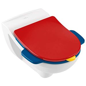 Villeroy und Boch O.novo kids Wand-Tiefspül-WC 4690R001 32 x 52 cm, spülrandlos, für Kinder, weiß