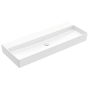 Villeroy und Boch Memento 2.0 Waschtisch 4A22C3R1 120x47cm, ohne Hahnloch & Überlauf, Weiß C+