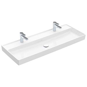 Villeroy & Boch Collaro Waschtisch 4A33C1R1 weiss c-plus, mit Hahnloch, ohne Überlauf,120x47cm