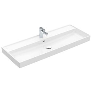 Villeroy & Boch Collaro Waschtisch 4A33C5R1 weiss c-plus, mit Hahnloch und Überlauf, 120x47cm