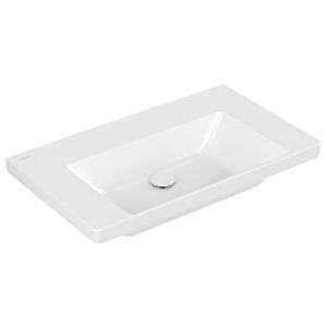 Villeroy and Boch Subway 3.0 washbasin 4A7083R1 80x47cm, without tap hole / without overflow, white C-plus