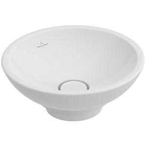 Villeroy & Boch Aufsatzwaschtisch Loop & Friends Ø 38cm, weiss, mit Überlauf