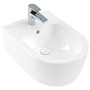 Villeroy et Boch Avento Villeroy et Boch Bidet 54050001 blanc, 2000 trou de robinetterie, avec trop-plein