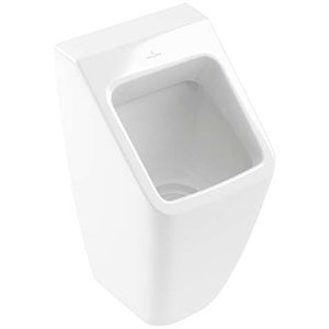 Villeroy & Boch Architectura Urinal 55870001 weiss, vorn gerade, Zu- und Ablauf verdeckt