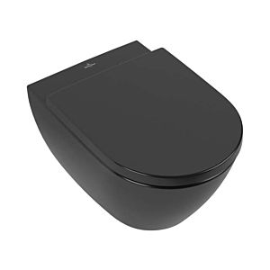 Villeroy & Boch Subway 2.0 Wand-Tiefspül-WC 5614R0S5 37x56cm, DirectFlush, spülrandlos, ebony C-plus