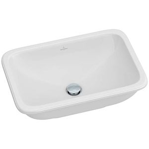 Villeroy & Boch Einbauwaschtisch Loop & Friends 60 x 40,5 cm, weiss Ceramicplus, ohne Hahnloch