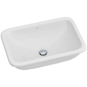 Villeroy & Boch Einbauwaschtisch Loop & Friends 67,5 x 45 cm, weiss Ceramicplus, ohne Hahnloch