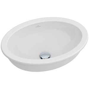 Villeroy & Boch Unterbauwaschtisch Loop & Friends 48,5 x 32,5 cm, weiss, mit Überlauf