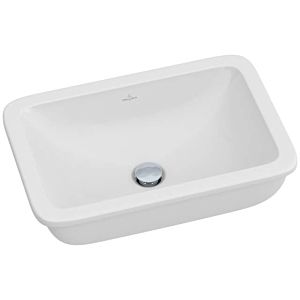 Villeroy & Boch Unterbauwaschtisch Loop & Friends 54 x 34,5 cm, weiss Ceramicplus, ohne Überlauf