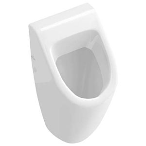 Villeroy & Boch Absaugurinal Subway 751300R1 weiss mit Ceramicplus, Zulauf verdeckt