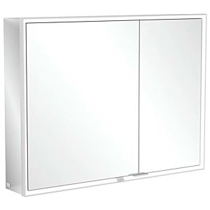 Villeroy und Boch My View Now Spiegelschrank A4571000 100 x 75 x 16,8 cm, LED-Beleuchtung, 2 Türen, Ein-/Ausschalter