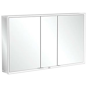 Villeroy and Boch My View Now mirror cabinet A4571300 130 x 75 x 16.8 cm, LED lighting, 3 doors, on / off switch