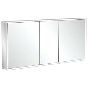 Villeroy und Boch My View Now Spiegelschrank A4571600 160 x 75 x 16,8 cm, LED-Beleuchtung, 3 Türen, Ein-/Ausschalter