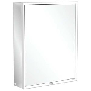 Villeroy und Boch My View Now Spiegelschrank A4556L00 60 x 75 x 16,8 cm, Anschlag links, LED-Beleuchtung, 1 Tür, mit Sensorschalter