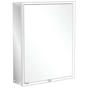 Villeroy and Boch My View Now mirror cabinet A4556R00 60 x 75 x 16.8 cm, stop on the right, LED lighting, 2000 door, with sensor switch