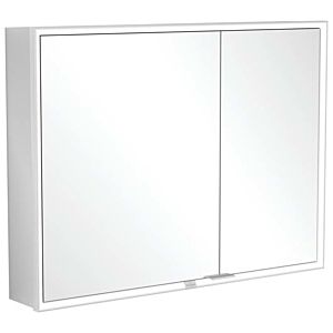 Villeroy and Boch My View Now built-in mirror cabinet A4561000 100 x 75 x 16.8 cm, LED lighting, 2 doors, with sensor switch