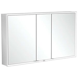 Villeroy and Boch My View Now built-in mirror cabinet A4561300 130 x 75 x 16.8 cm, LED lighting, 3 doors, with sensor switch