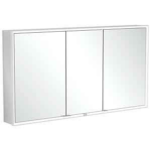 Villeroy and Boch My View Now built-in mirror cabinet A4581400 140 x 75 x 16.8 cm, LED lighting, 3 doors, with on / off switch