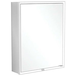 Villeroy und Boch My View Now Spiegelschrank A4566L00 60 x 75 x 16,8 cm, Anschlag links, LED-Beleuchtung, 1 Tür, mit Sensorschalter