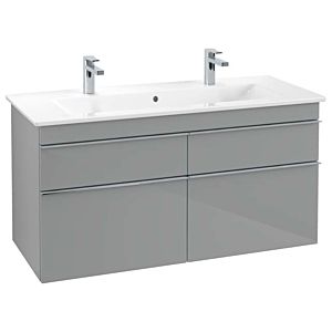 Villeroy & Boch Venticello Unterschrank A92901RA, 115,3x59x50,2cm, Glossy Grey, Griffe chrom