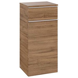 Villeroy und Boch Venticello Seitenschrank A95012RH 40,4x86,6x37,2cm, Anschlag rechts, Griff White, Kansas Oak