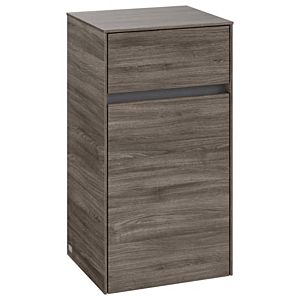 Villeroy und Boch Collaro Seitenschrank C03200RK 40,4x74,8x34,9cm, Anschlag links, Stone Oak