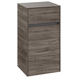 Villeroy und Boch Collaro Seitenschrank C03201RK 40,4x74,8x34,9cm, Anschlag rechts, Stone Oak