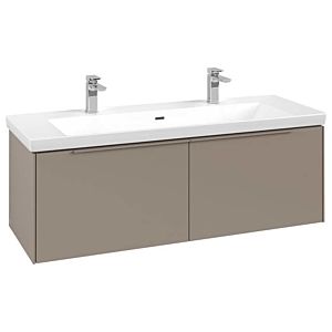 Subway 3.0 Villeroy et Boch vasque C601L2VM 127,2x42,9x47,8cm, avec LED / poignée monochrome, taupe