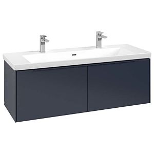 Subway 3.0 Villeroy et Boch vasque C601L2VQ 127,2x42,9x47,8cm, avec LED / poignée monochrome, bleu marine