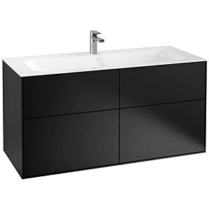 Villeroy & Boch Finion Unterschrank F05000PD 119,6x59,1x49,8cm, Black matt lacquer