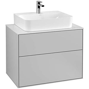 Villeroy & Boch Finion Unterschrank F09100GJ 80x60,3x50,1cm, Light Grey Matt