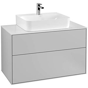 Villeroy & Boch Finion Unterschrank F10100GJ 100x60,3x50,1cm, Light Grey Matt