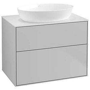 Villeroy and Boch Finion Villeroy and Boch Finion F99100GJ 80x60.3cm, cover plate white matt, light gray matt