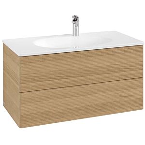 Villeroy &amp; Boch Antao vanity unit 988x504x496mm K05100HN with structure FK/AP: HN/-