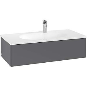 Villeroy &amp; Boch Antao vanity unit 988x256x493mm L02000GK with lighting FK/AP: GK/-