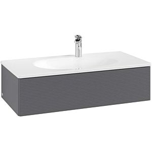 Villeroy &amp; Boch Antao vanity unit 988x256x493mm L02100GK with lighting with structure FK/AP: GK/-