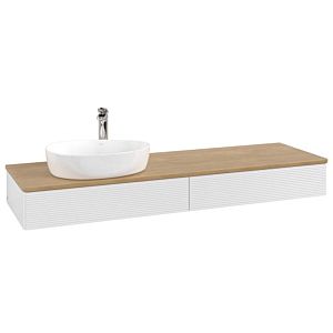 Villeroy &amp; Boch Antao vanity unit 1600x190x500mm L15151GF with lighting with structure FK/AP: GF/1