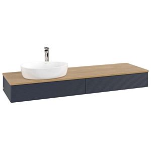 Villeroy &amp; Boch Antao vanity unit 1600x190x500mm L15151HG with lighting with structure FK/AP: HG/1