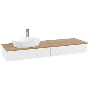 Villeroy &amp; Boch Antao vanity unit 1600x190x500mm L15151MT with lighting with structure FK/AP: MT/1