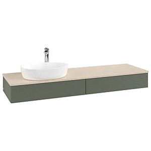 Villeroy &amp; Boch Antao vanity unit 1600x190x500mm L15153HL with lighting with structure FK/AP: HL/3