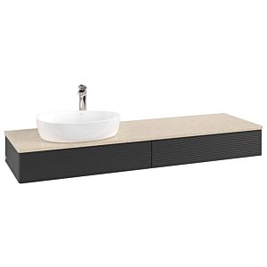 Villeroy &amp; Boch Antao vanity unit 1600x190x500mm L15153PD with lighting with structure FK/AP: PD/3