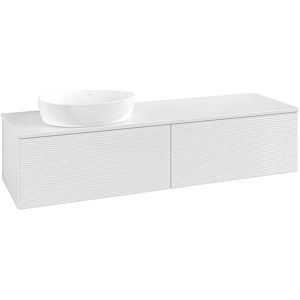 Villeroy &amp; Boch Antao vanity unit 1600x360x500mm L37110GF with lighting with structure FK/AP: GF/0