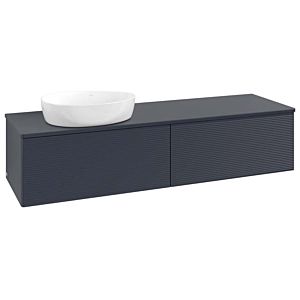 Villeroy &amp; Boch Antao vanity unit 1600x360x500mm L37110HG with lighting with structure FK/AP: HG/0