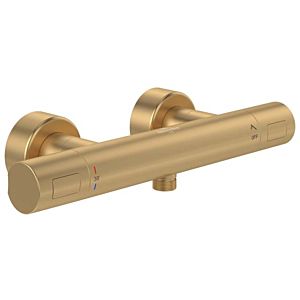 Villeroy &amp; Boch Universal Taps &amp; Fittings shower thermostat TVS00001700076 round, wall mounting, brushed gold